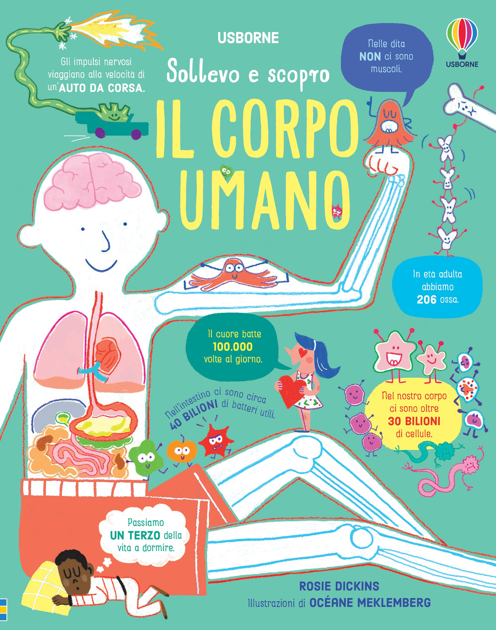 Libro corpo umano di Rosie Dickins - ean 9781474965446 - Usborne