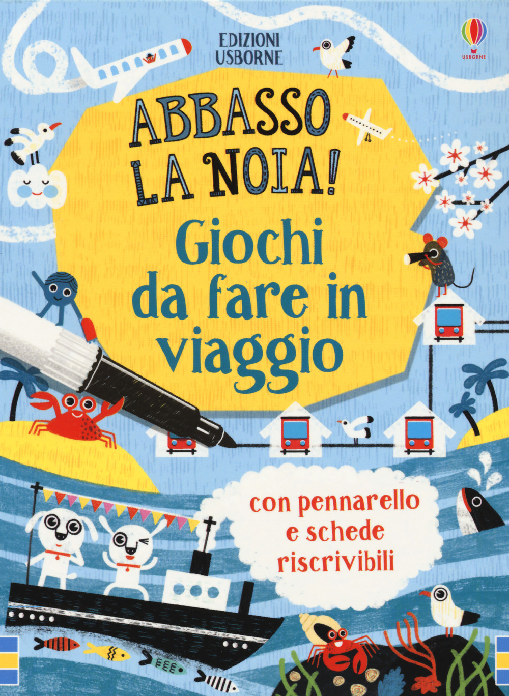 Libro Giochi da fare in viaggio. Abbasso la noia! di Andrew Prentice; Lucy Bowman; Emily Bone - ean 9781474966221 - Usborne