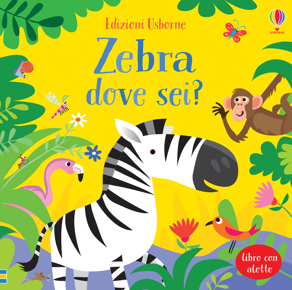 Libro Zebra dove sei? di Sam Taplin - ean 9781474977197 - Usborne