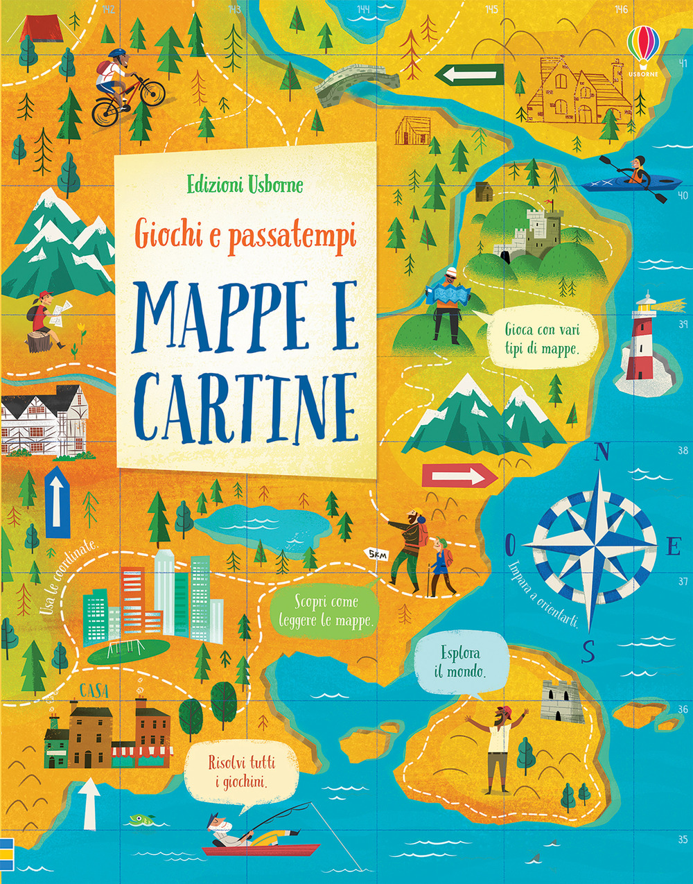 Libro Mappe e cartine. Giochi e passatempi di Eddie Reynolds; Darran Stobbart - ean 9781474977241 - Usborne