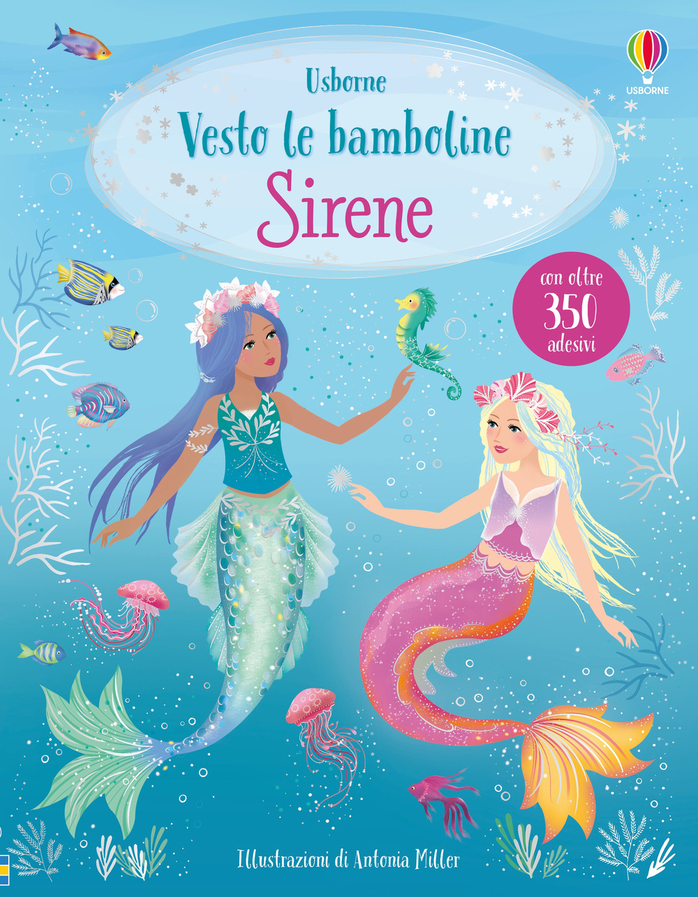 Libro Sirene. Con adesivi di Fiona Watt - ean 9781474977456 - Usborne