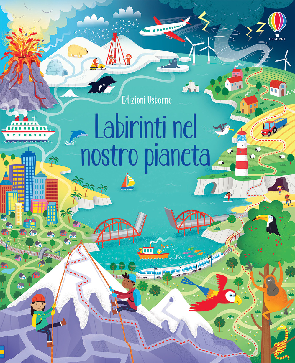 Libro Labirinti nel nostro pianeta. I grandi libri dei labirinti di Sam Smith - ean 9781474977593 - Usborne