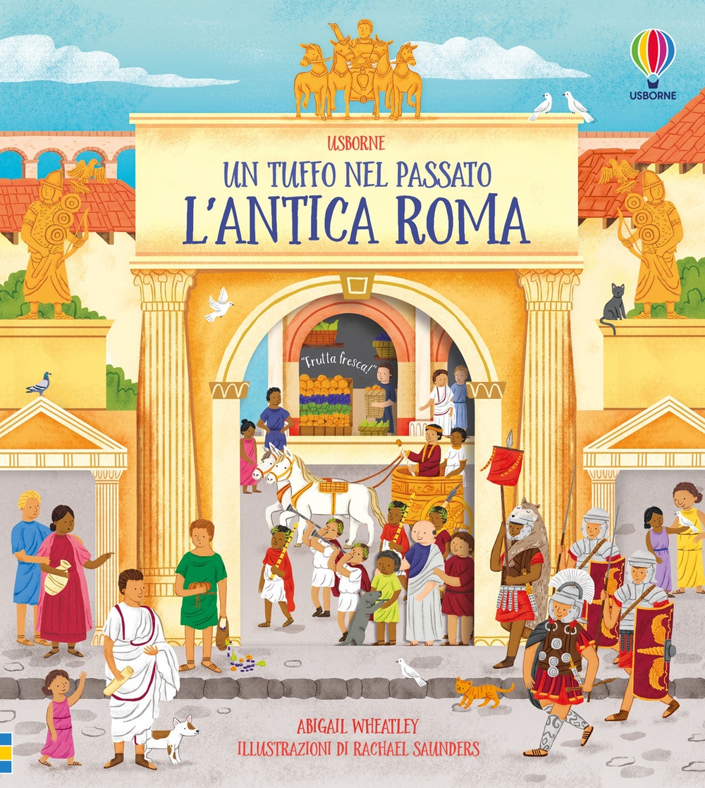 Libro antica Roma di Abigail Wheatley - ean 9781474977654 - Usborne