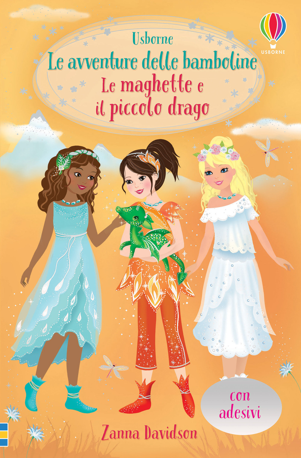 Libro maghette e il piccolo drago. Con adesivi di Zanna Davidson - ean 9781474977708 - Usborne