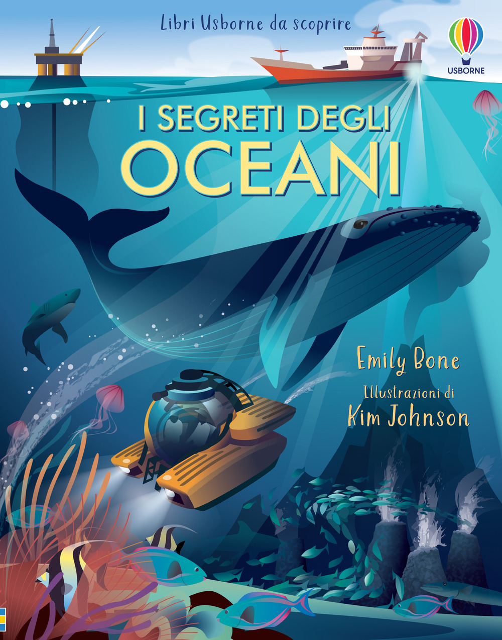 Libro segreti degli oceani di Emily Bone - ean 9781474977951 - Usborne