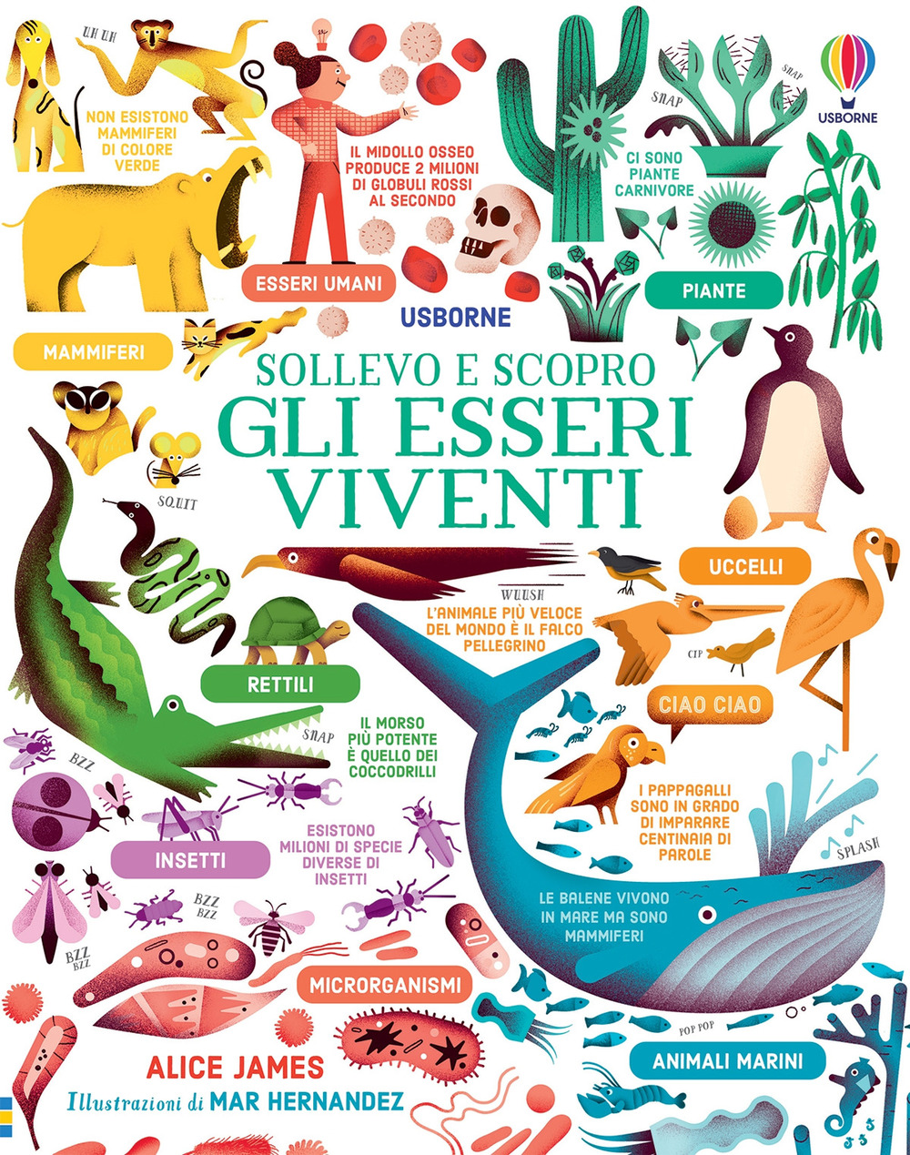Libro esseri viventi di Alice James - ean 9781474977975 - Usborne