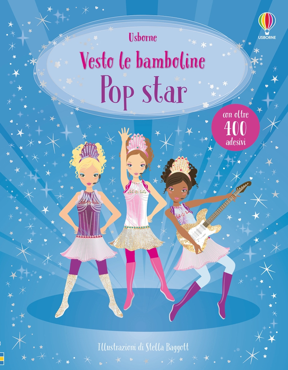 Libro Pop star. Con adesivi di Lucy Bowman - ean 9781474980111 - Usborne