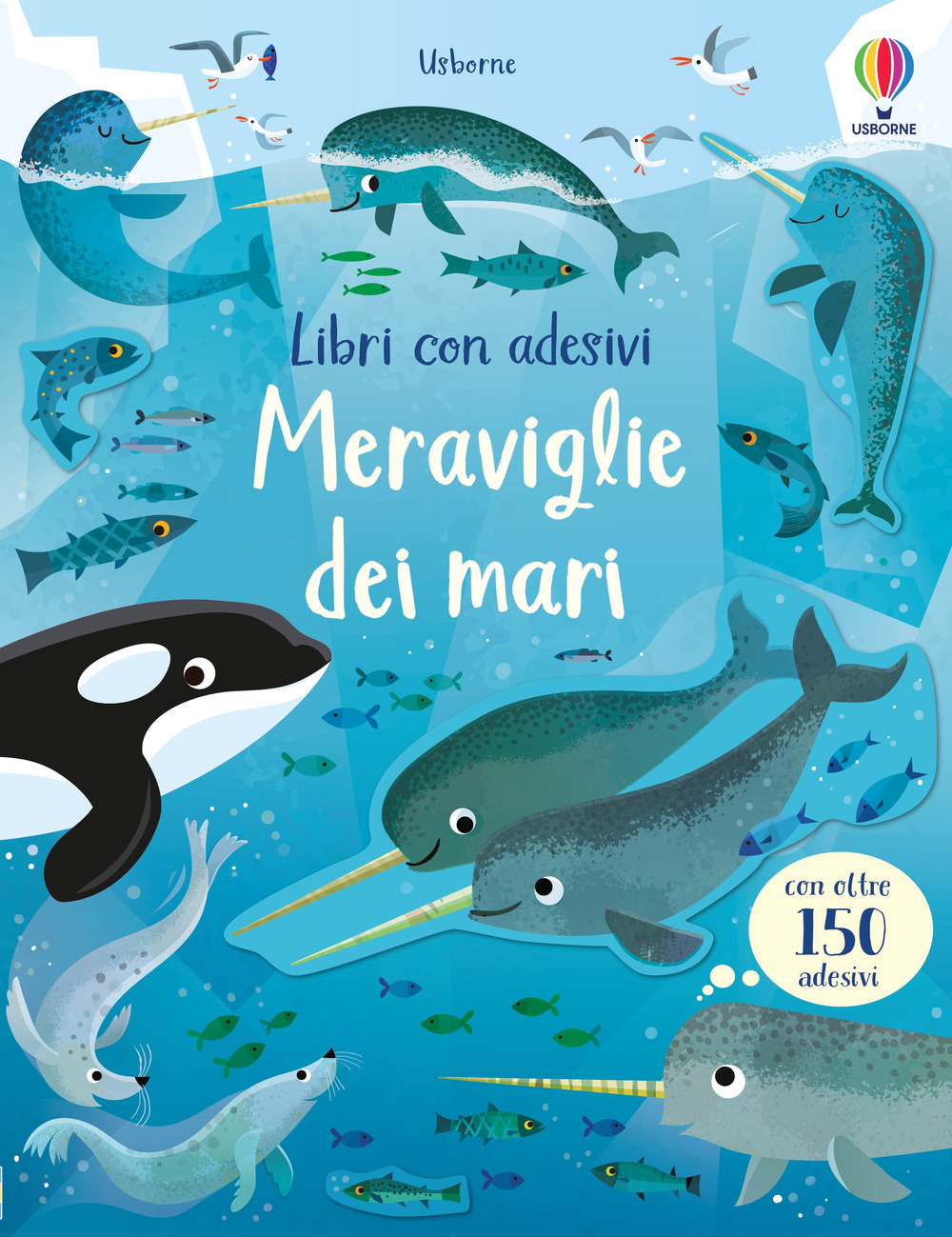 Libro Meraviglie dei mari. Con adesivi di Holly Bathie - ean 9781474980401 - Usborne