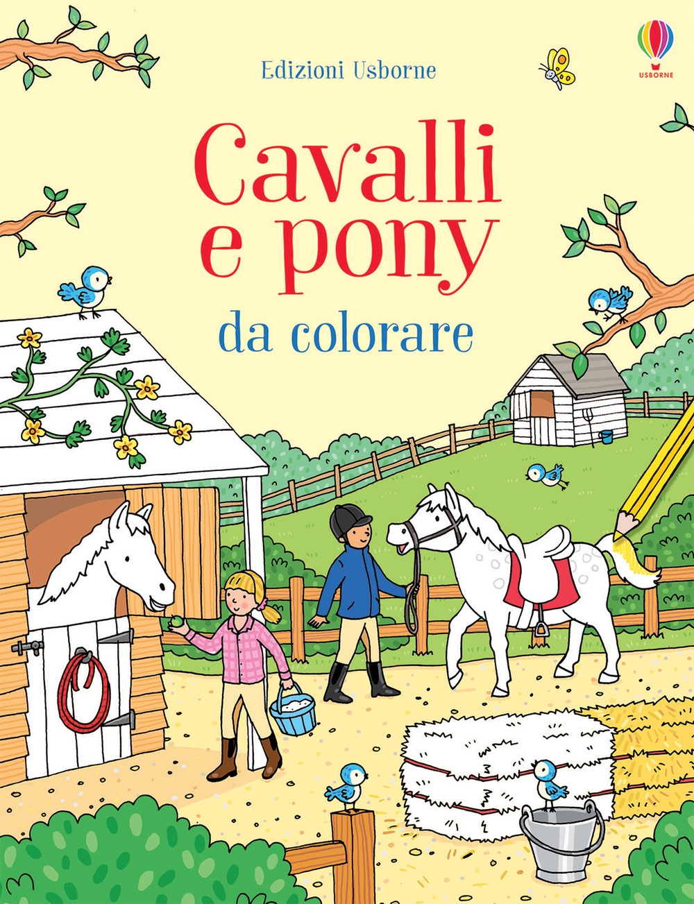 Libro Cavalli e pony da colorare di Jessica Greenwell; Rebecca Finn - ean 9781474983075 - Usborne