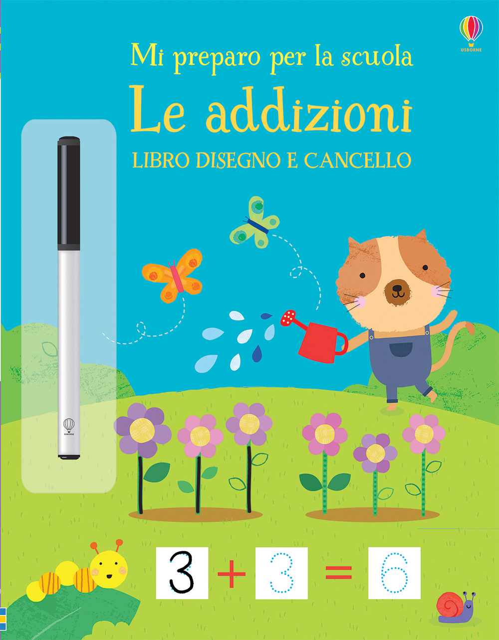 Libro addizioni. Mi preparo per la scuola. Libro disegno e cancello di Jessica Greenwell - ean 9781474984577 - Usborne