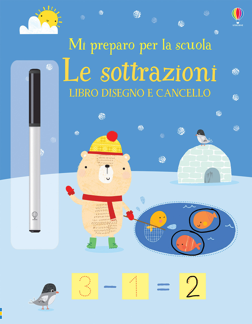Libro sottrazioni. Mi preparo per la scuola. Libro disegno e cancello di Jessica Greenwell - ean 9781474984607 - Usborne