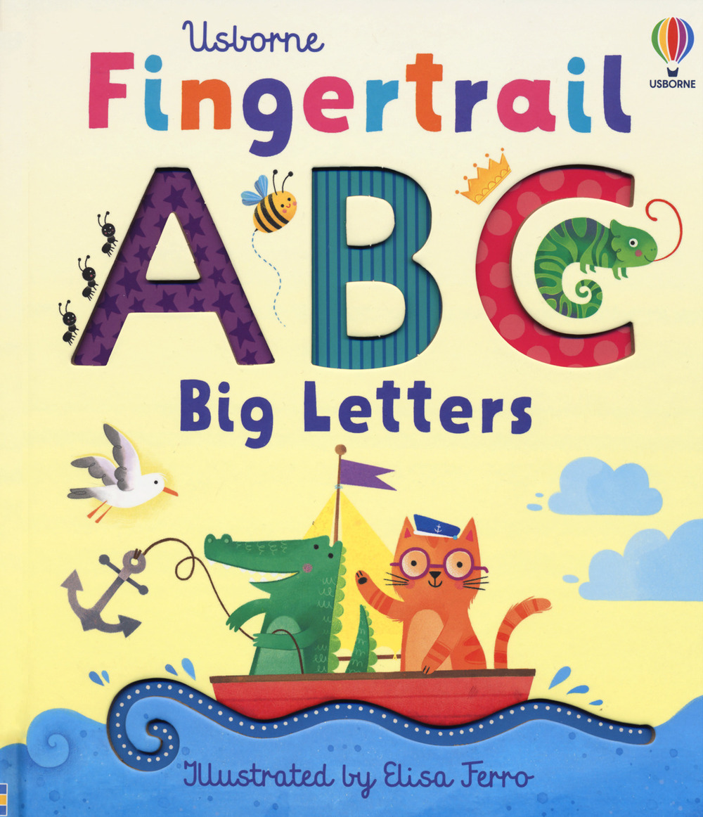 Libro Fingertrail ABC Big Letters di Felicity Brooks - ean 9781474986625 - Usborne