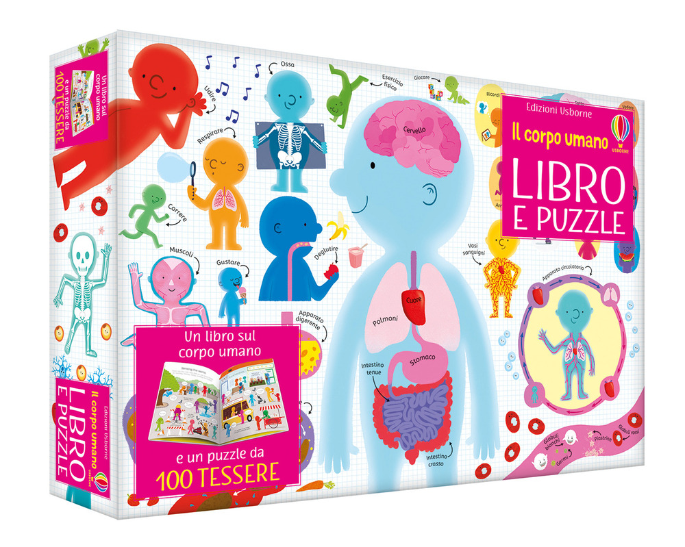 Libro corpo umano. Libro e puzzle di Matthew Oldham - ean 9781474987356 - Usborne