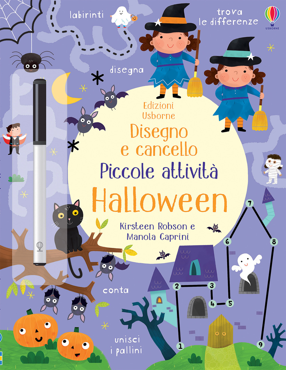 Libro Halloween. Piccole attività. Disegno e cancello di Kirsteen Robson - ean 9781474988070 - Usborne