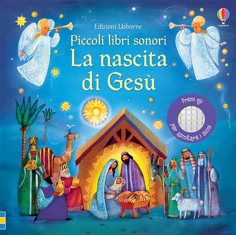 Libro nascita di Gesù. Piccoli libri sonori di Felicity Brooks - ean 9781474988445 - Usborne