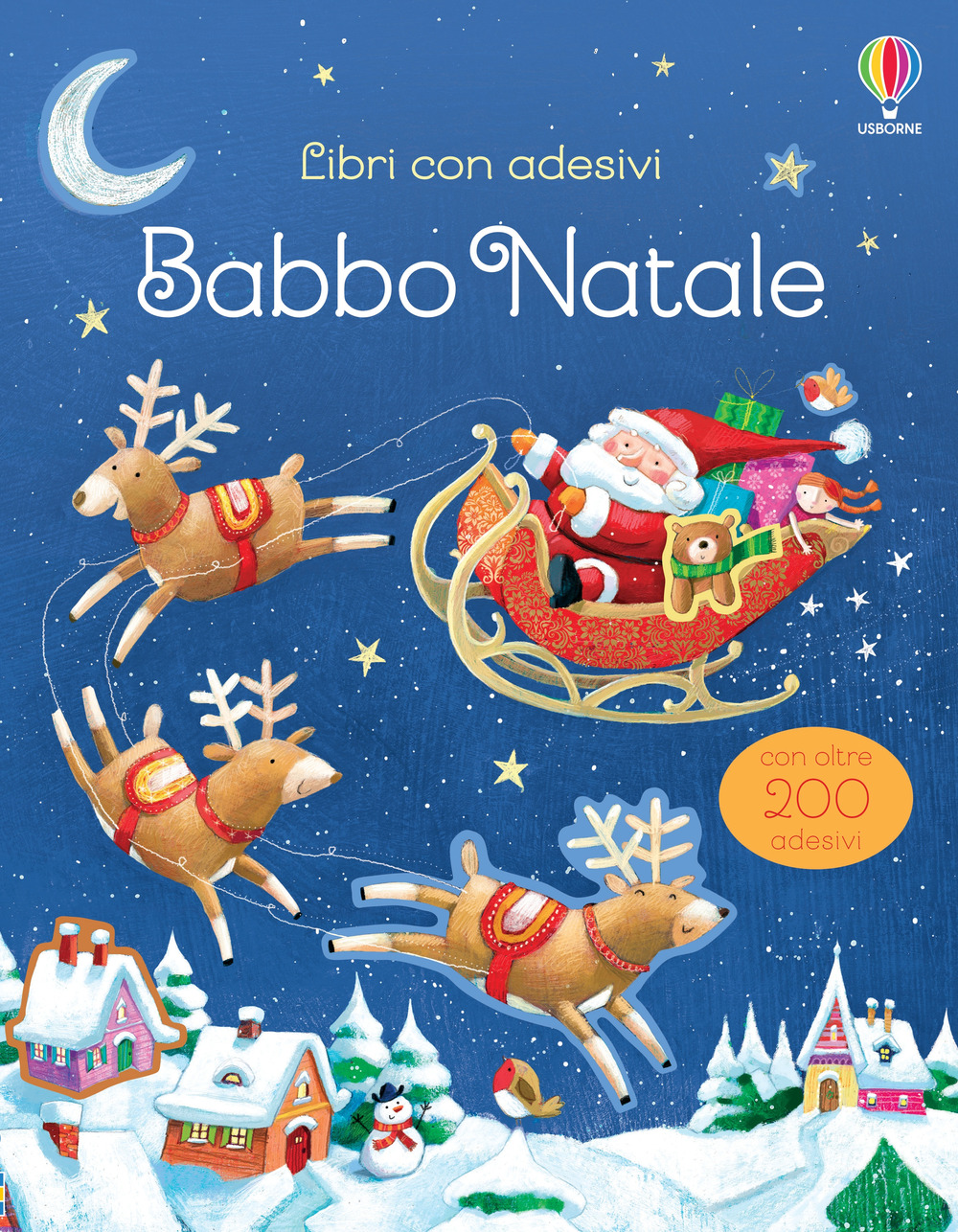 Libro Babbo Natale. Con adesivi di Sam Taplin - ean 9781474990127 - Usborne
