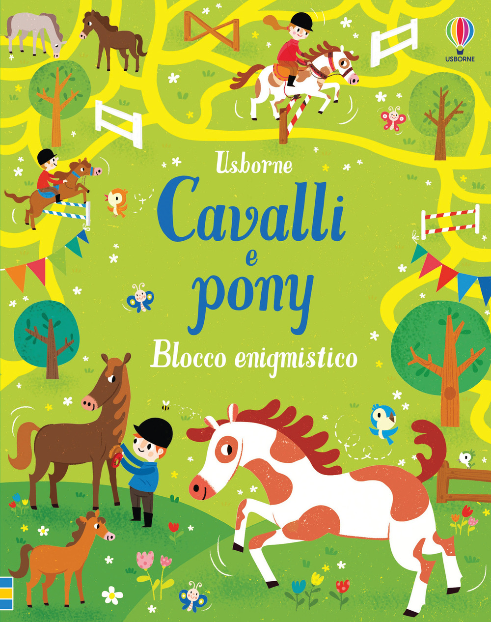 Libro Cavalli e pony. Blocco enigmistico di Simon Tudhope - ean 9781474992190 - Usborne