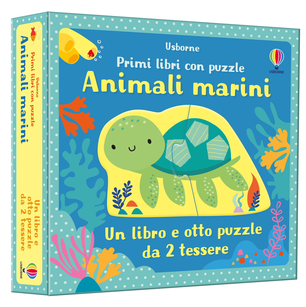 Libro Animali marini. Primi libri con puzzle di Matthew Oldham - ean 9781474994521 - Usborne