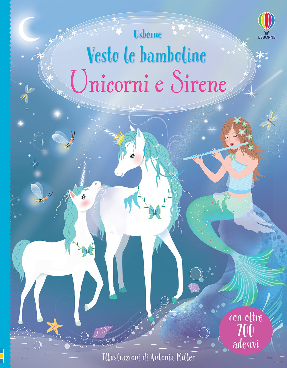 Libro Unicorni e Sirene. Con adesivi di Fiona Watt - ean 9781474996273 - Usborne