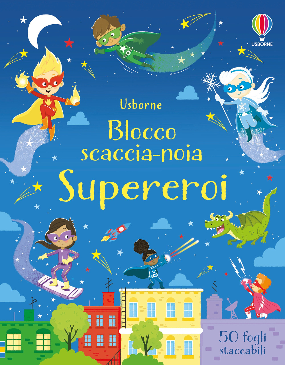 Libro Supereroi. Blocco scaccia-noia di Kirsteen Robson - ean 9781474996884 - Usborne