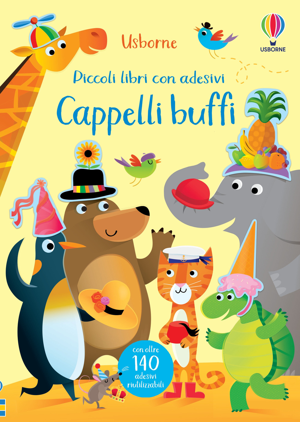 Libro Cappelli buffi. Piccoli libri con adesivi di Jessica Greenwell - ean 9781474996891 - Usborne