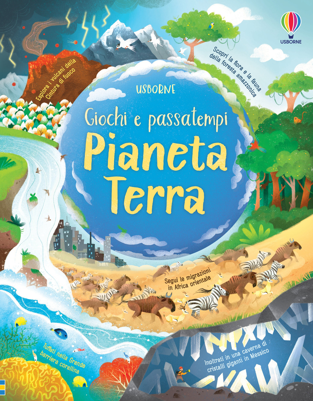 Libro Pianeta Terra. Giochi e passatempi di Lizzie Cope; Sam Baer - ean 9781474997133 - Usborne