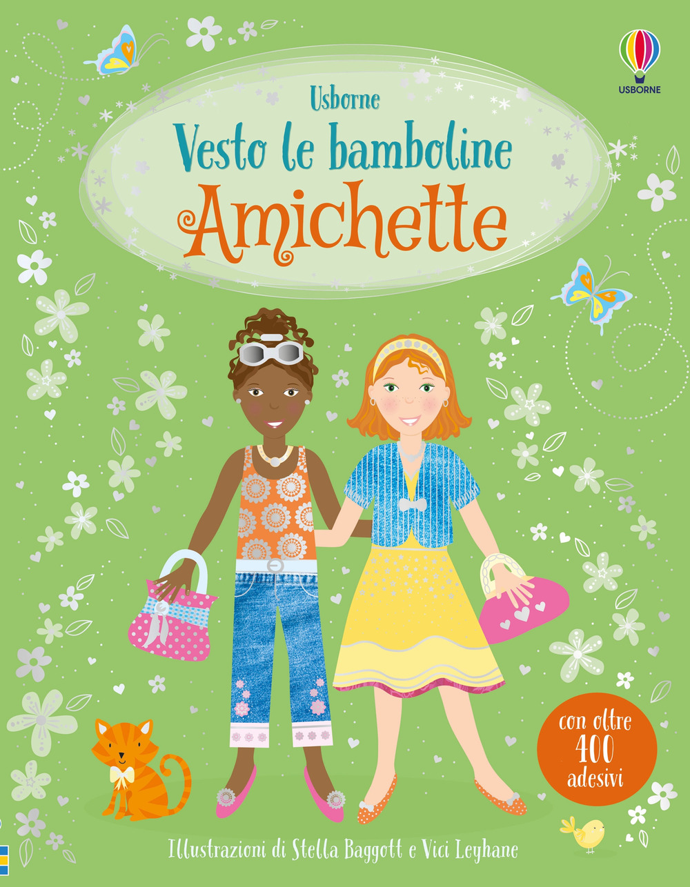 Libro Amichette. Con adesivi di Fiona Watt - ean 9781801310321 - Usborne