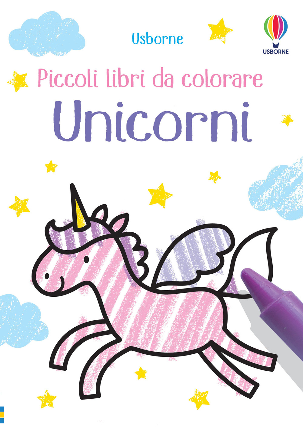 Libro Unicorni. Piccoli libri da colorare di Matthew Oldham - ean 9781801311113 - Usborne