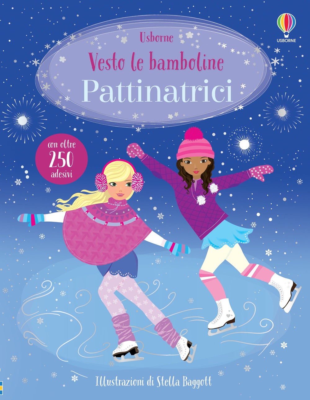 Libro Pattinatrici. Con adesivi di Fiona Watt - ean 9781801312929 - Usborne