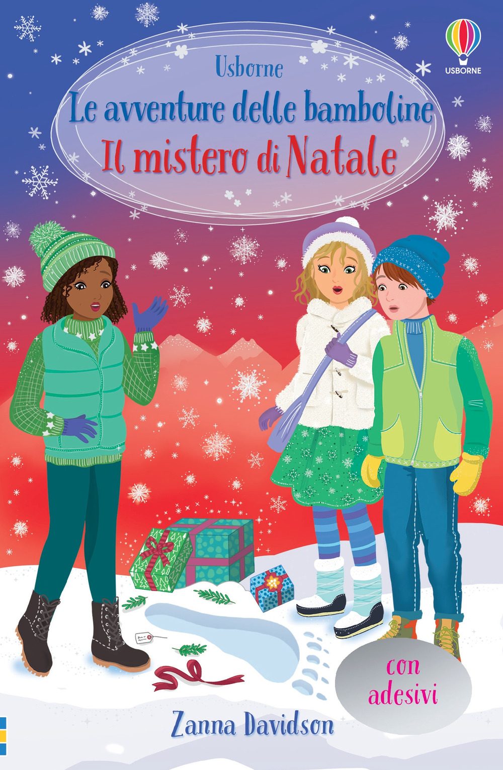 Libro mistero di Natale. Con adesivi di Zanna Davidson - ean 9781801313643 - Usborne