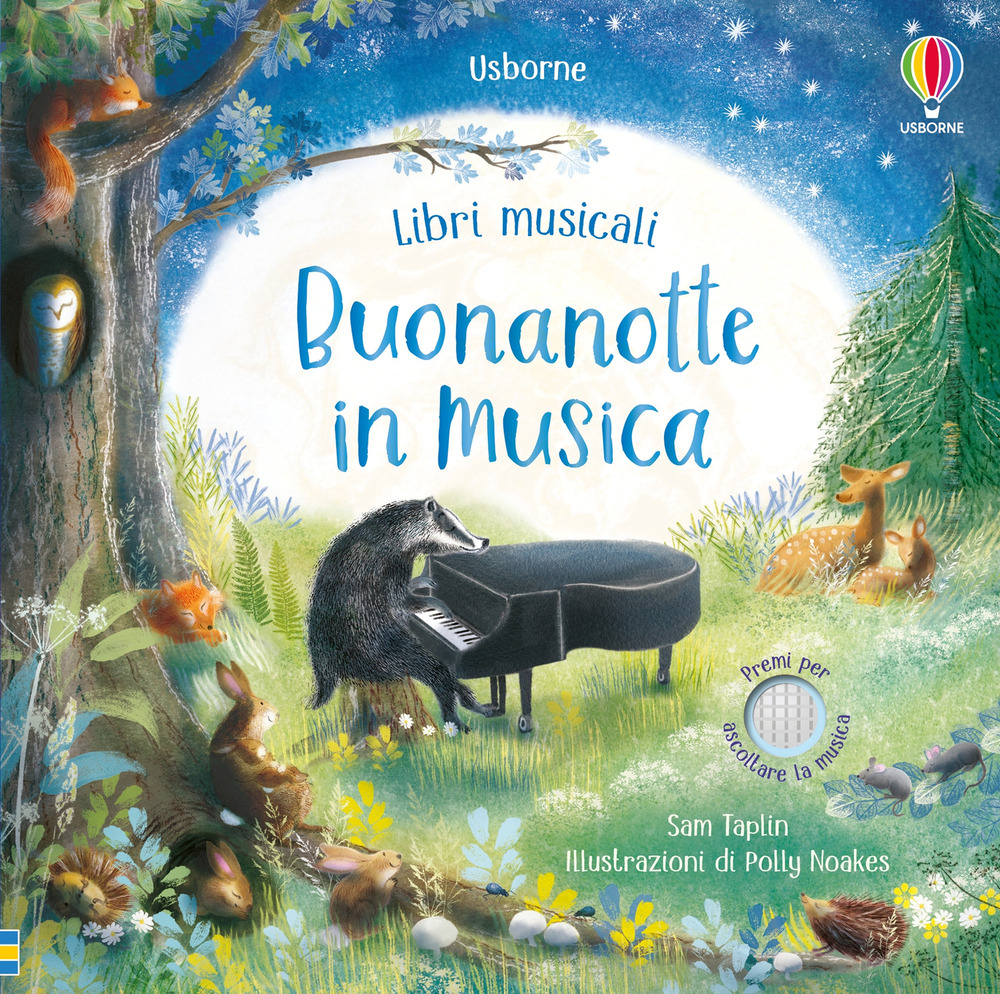 Libro Buonanotte in musica di Sam Taplin - ean 9781801314718 - Usborne