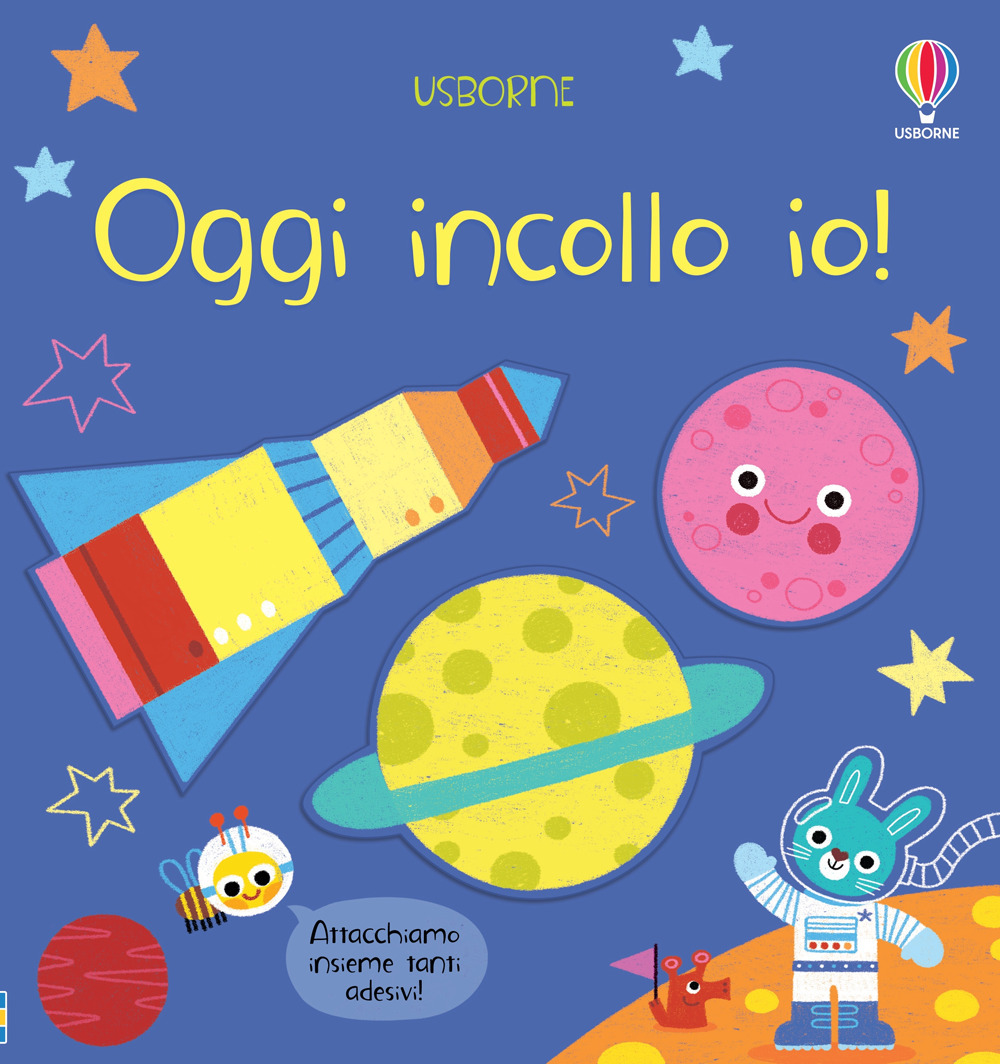 Libro Oggi incollo io! Con adesivi di Matthew Oldham - ean 9781801315531 - Usborne