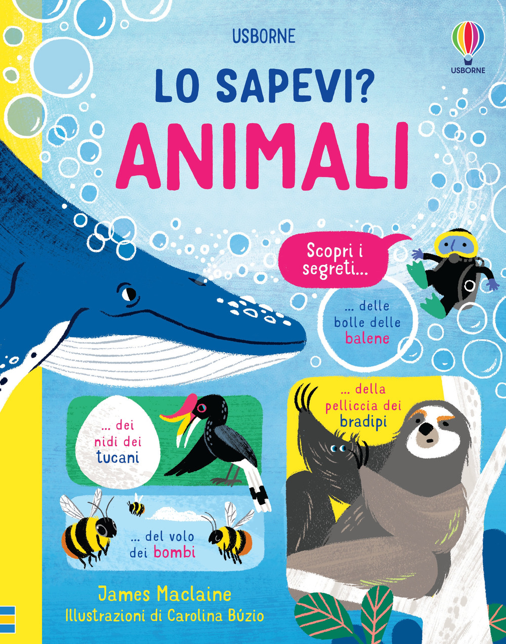 Libro Animali di James Maclaine - ean 9781801315685 - Usborne