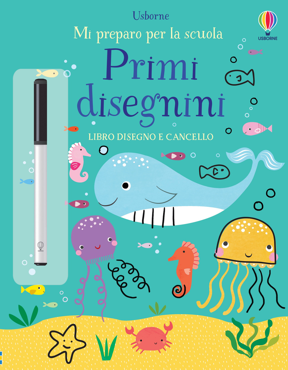 Libro Primi disegnini. Mi preparo per la scuola di Jessica Greenwell - ean 9781801317481 - Usborne