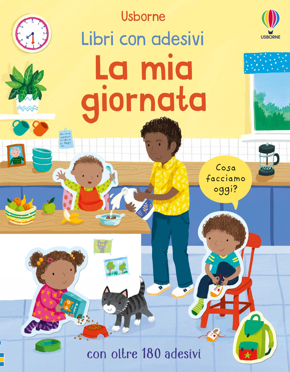 Libro mia giornata. Con adesivi di Holly Bathie - ean 9781801319324 - Usborne