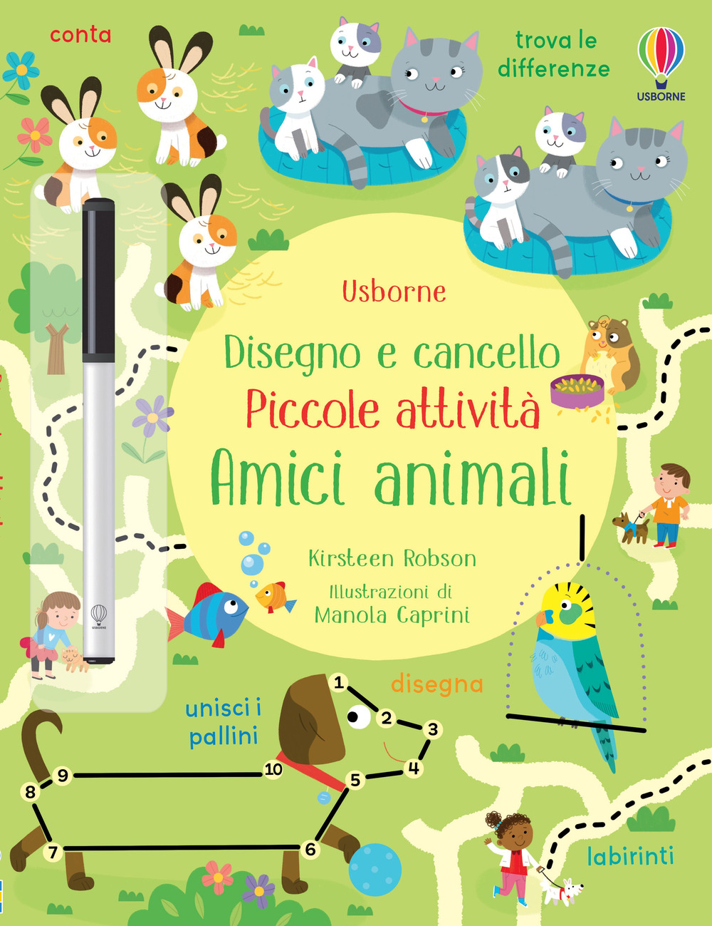 Libro Amici animali di Kirsteen Robson - ean 9781801319393 - Usborne