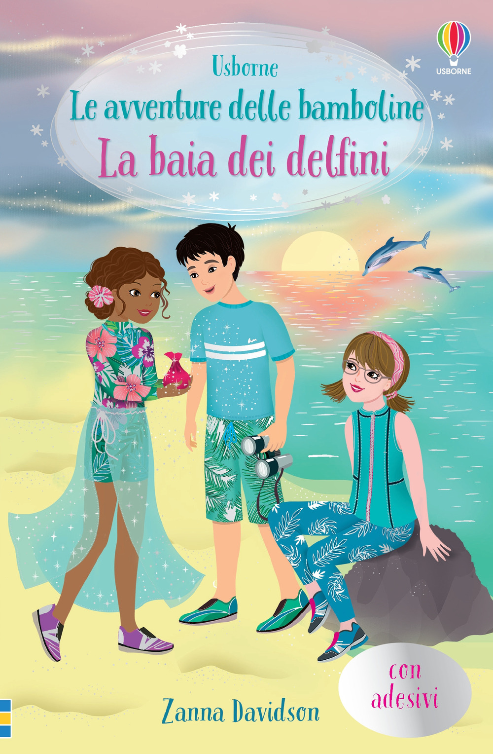 Libro delfino magico. Con adesivi di Zanna Davidson - ean 9781803700625 - Usborne