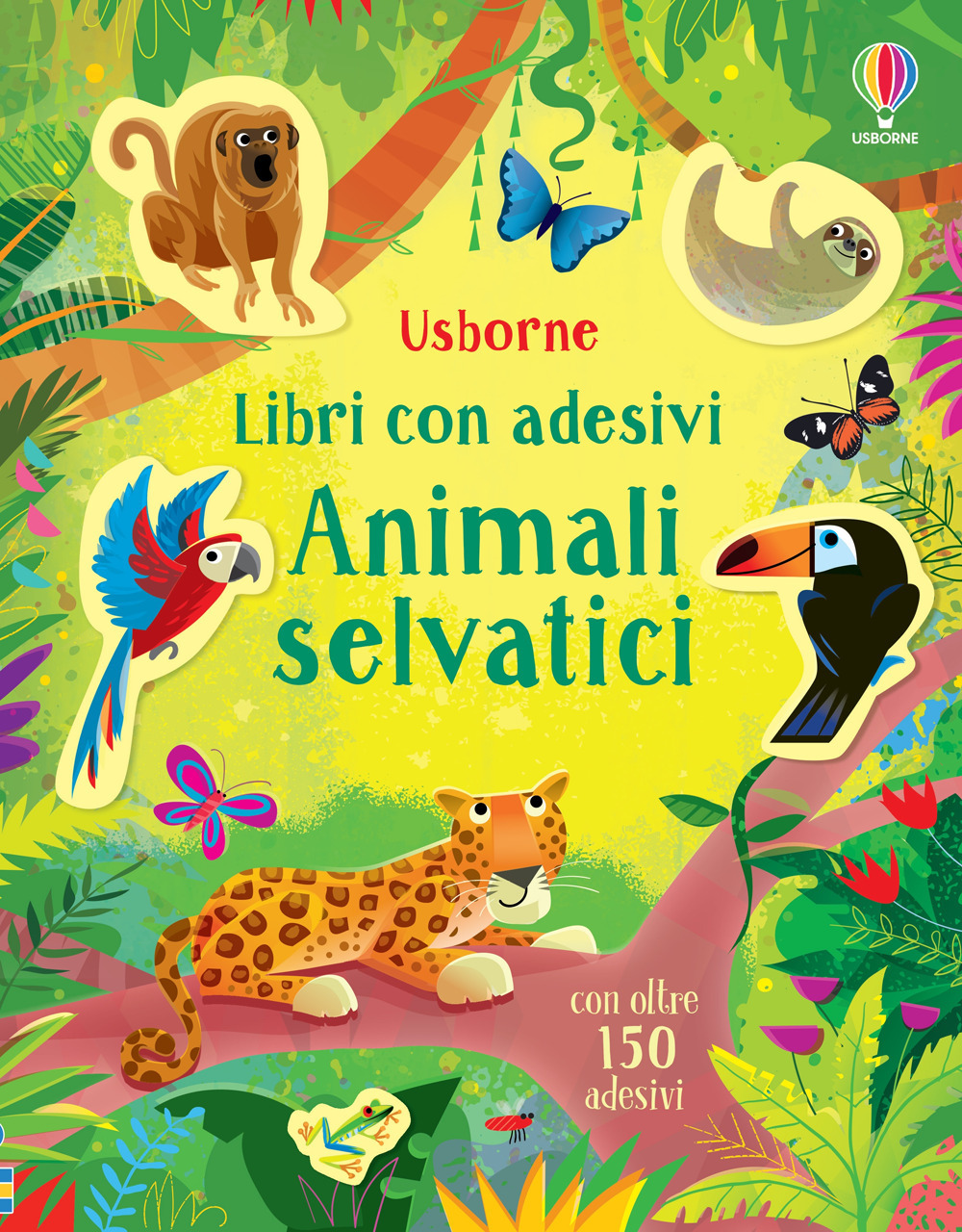 Libro Animali selvatici. Con adesivi di Holly Bathie - ean 9781803702377 - Usborne