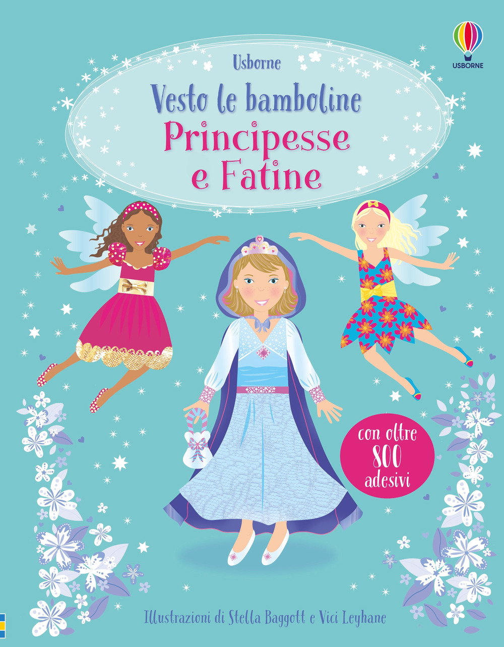 Libro Principesse e fatine. Con adesivi di Fiona Watt - ean 9781803703114 - Usborne