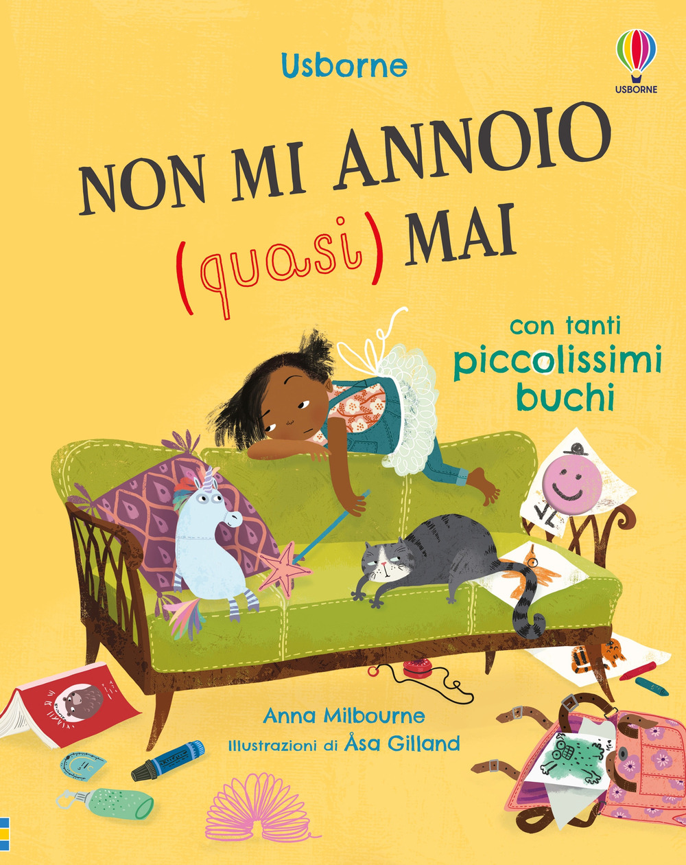 Libro Non mi annoio (quasi) mai di Anna Milbourne - ean 9781803703763 - Usborne
