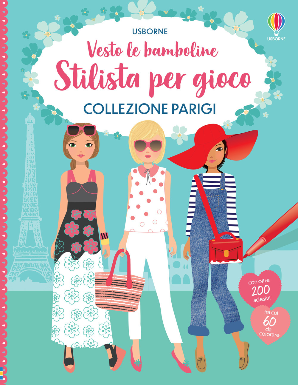 Libro Collezione Parigi. Con adesivi di Fiona Watt - ean 9781803707938 - Usborne