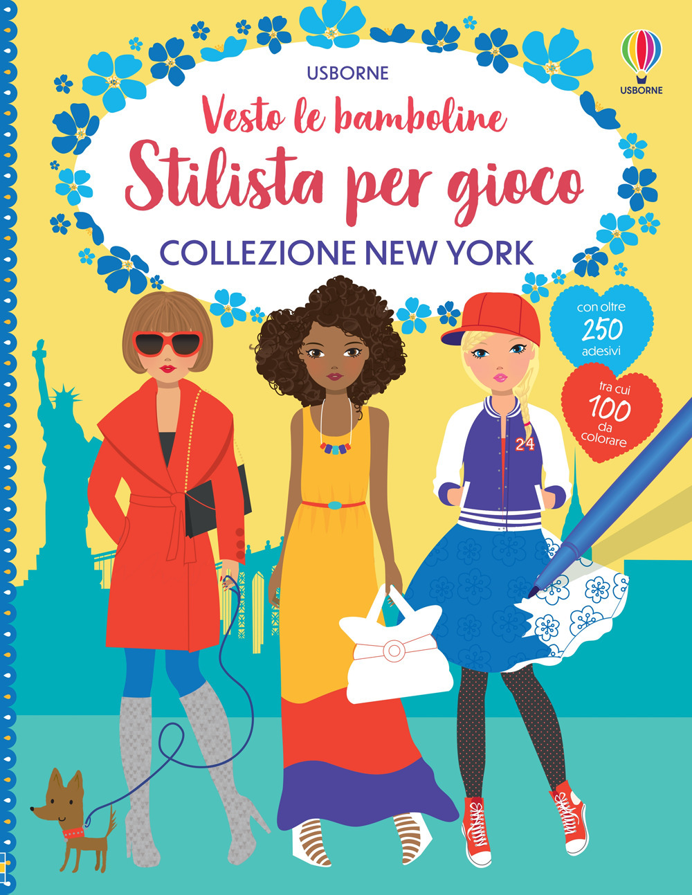 Libro Collezione New York. Con adesivi di Fiona Watt - ean 9781803707990 - Usborne