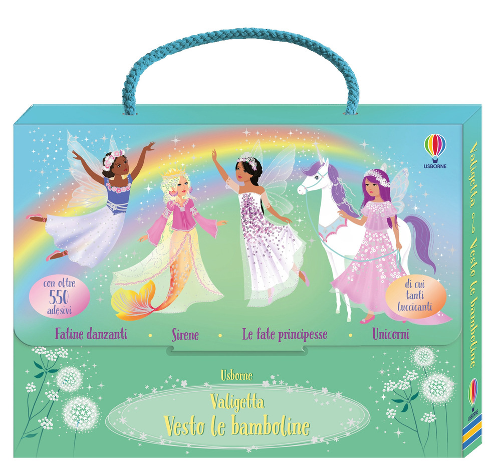 Libro Valigetta. Vesto le bamboline di Fiona Watt - ean 9781803708621 - Usborne