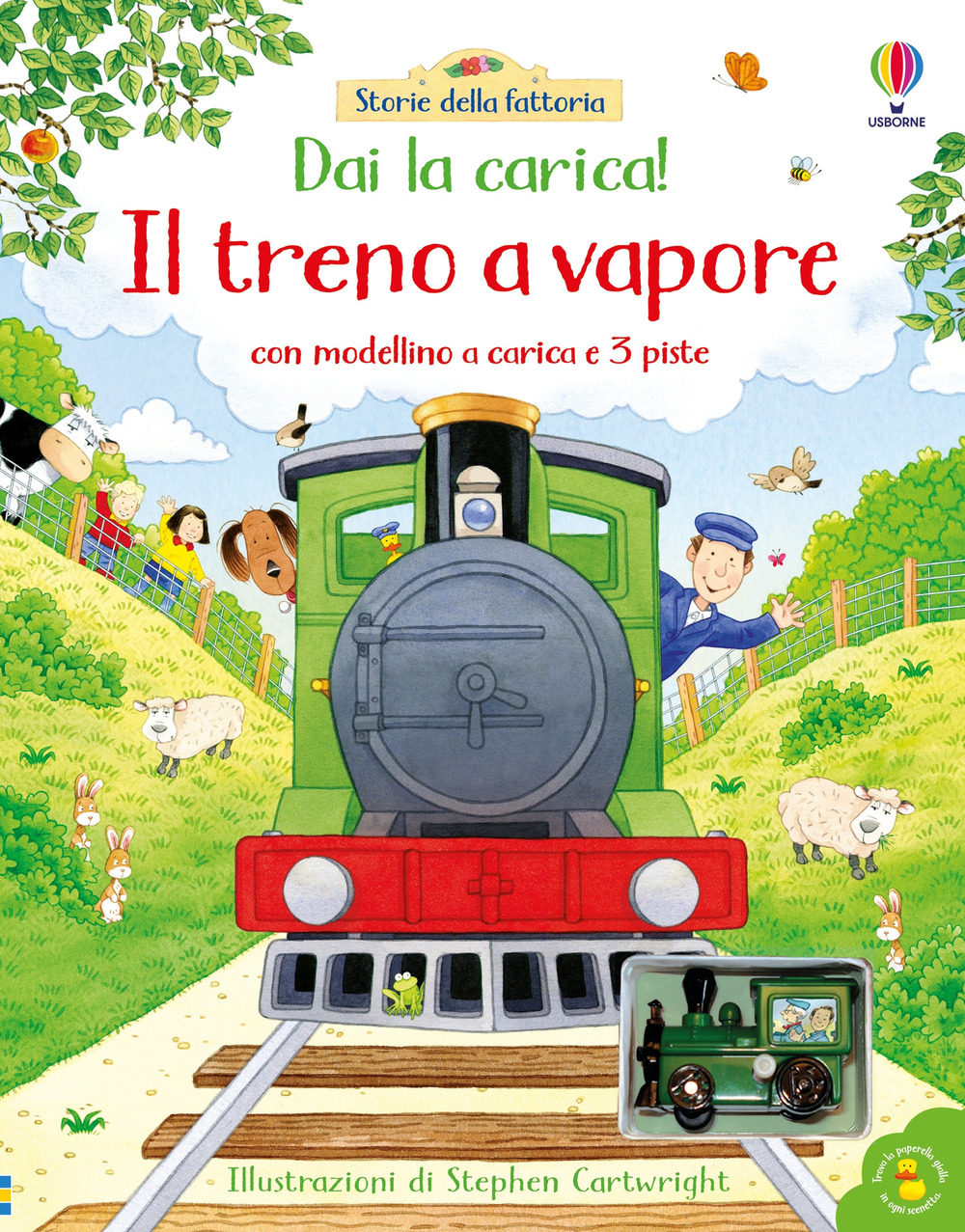 Libro treno a vapore di Heather Amery - ean 9781803709123 - Usborne