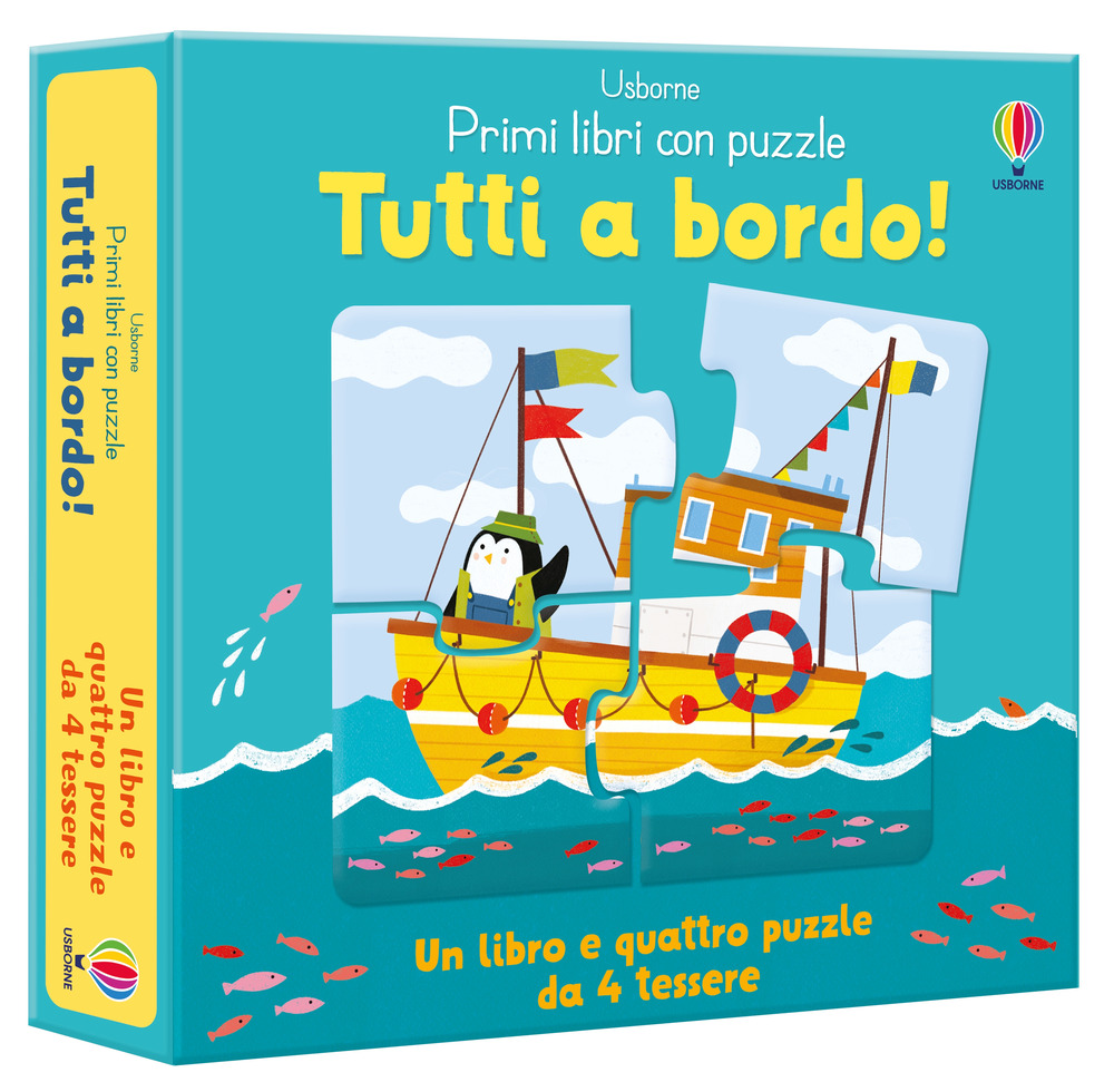 Libro Tutti a bordo! di Matthew Oldham - ean 9781803709420 - Usborne