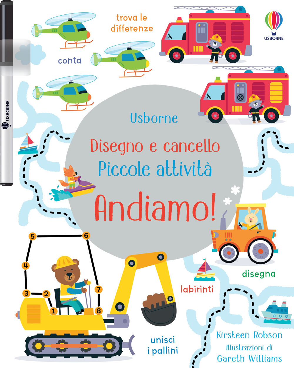 Libro Andiamo! di Kirsteen Robson - ean 9781805073451 - Usborne