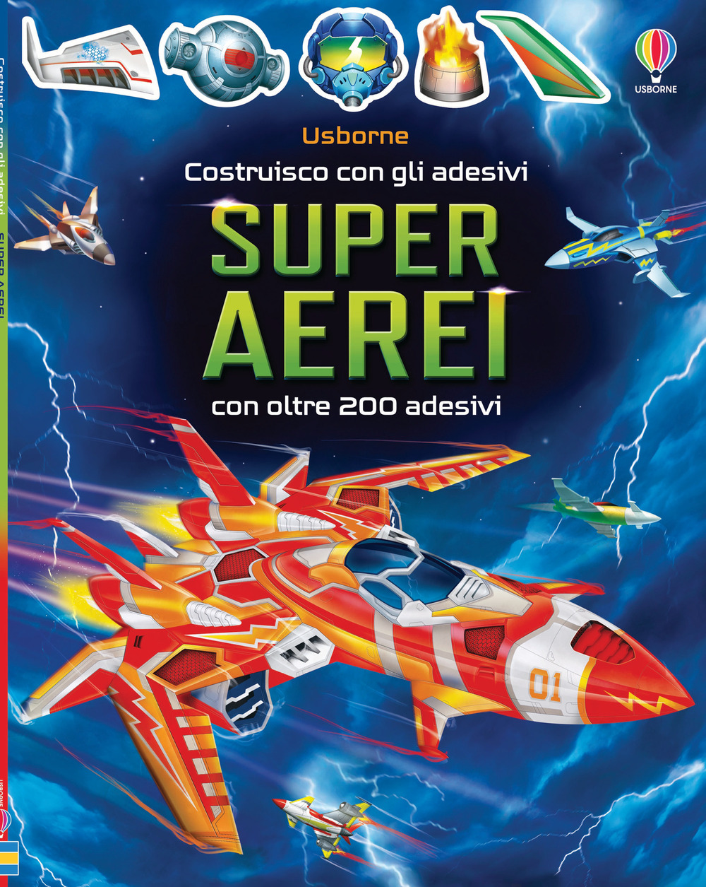 Libro Superaerei. Con adesivi di Simon Tudhope - ean 9781805073871 - Usborne