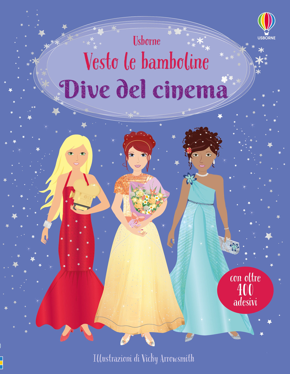 Libro Dive del cinema. Con adesivi di Fiona Watt - ean 9781805076100 - Usborne