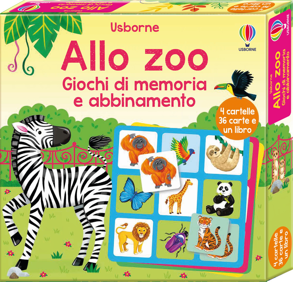 Libro Allo zoo di Kate Nolan - ean 9781805077688 - Usborne