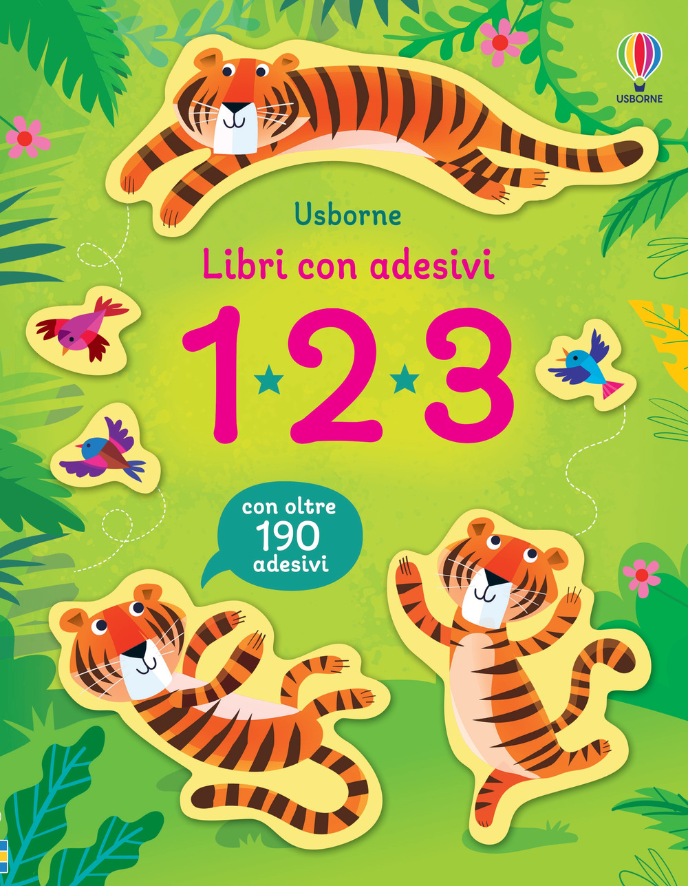 Libro 1 2 3. Con adesivi di Fiona Watt; Stacey Lamb - ean 9781805310488 - Usborne